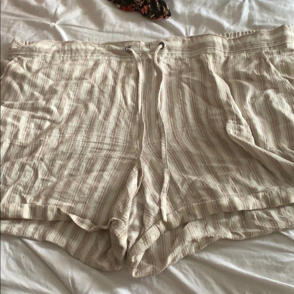 Plus size cloth shorts